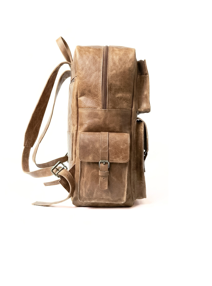 MOCHILA DE CUERO EXPEDITION DESERT