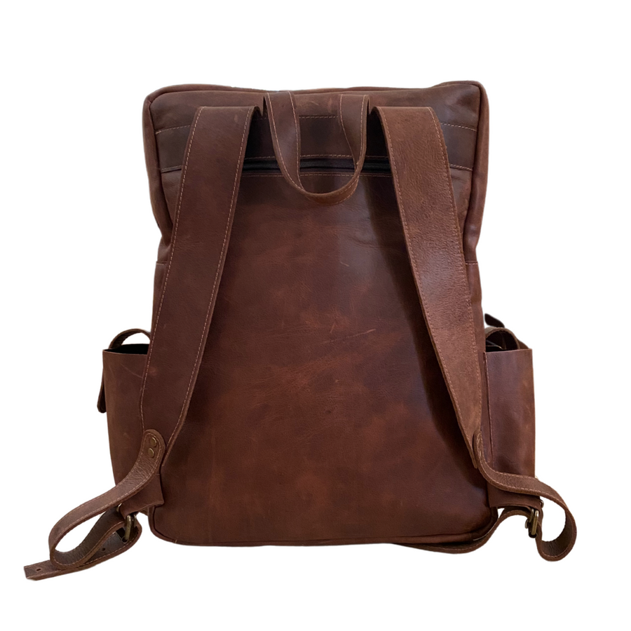 MOCHILA DE CUERO EXPLORER