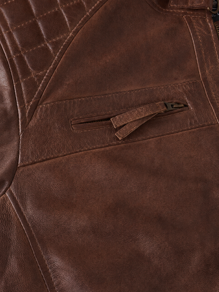 CHAQUETA DE CUERO KEANU