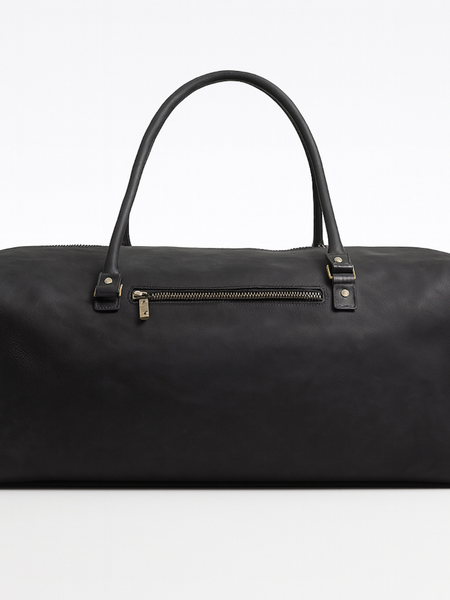 BOLSO DE VIAJE CUERO PREMIUM HOMBRE TRAVEL BLACK EDITION
