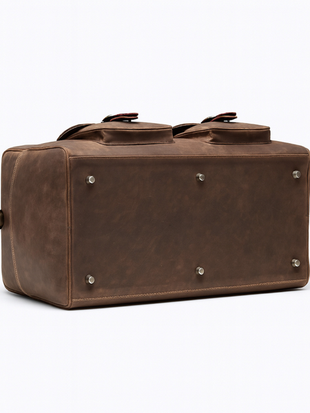 BOLSA CUERO PREMIUM DE VIAJE HOMBRE TRAVEL HUNTER