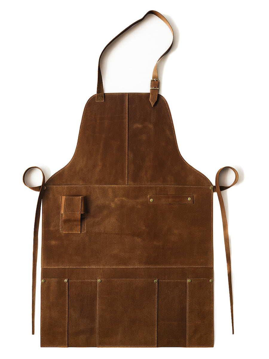 PACK PECHERA DE CUERO + PORTACUCHILLOS PREMIUM + TABLA DE MADERA + GARRAS DE ACERO + JUEGO DE 6 CACHOS