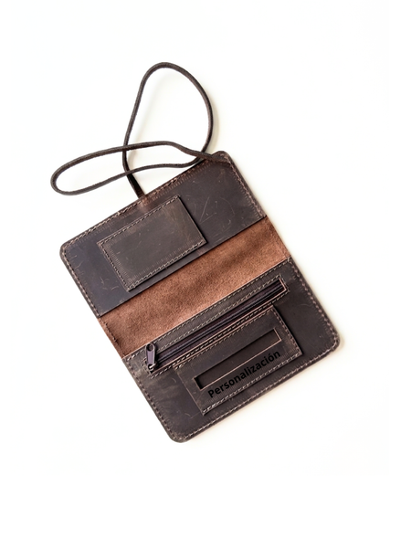 TABAQUERA DE CUERO NEO MORO