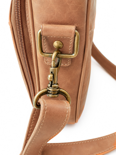 MALETÍN DE CUERO GENUINO HOMBRE OXFORD BEIGE