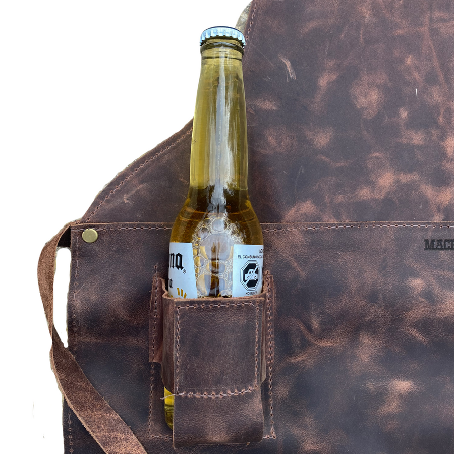 PECHERA ASADOR CUERO