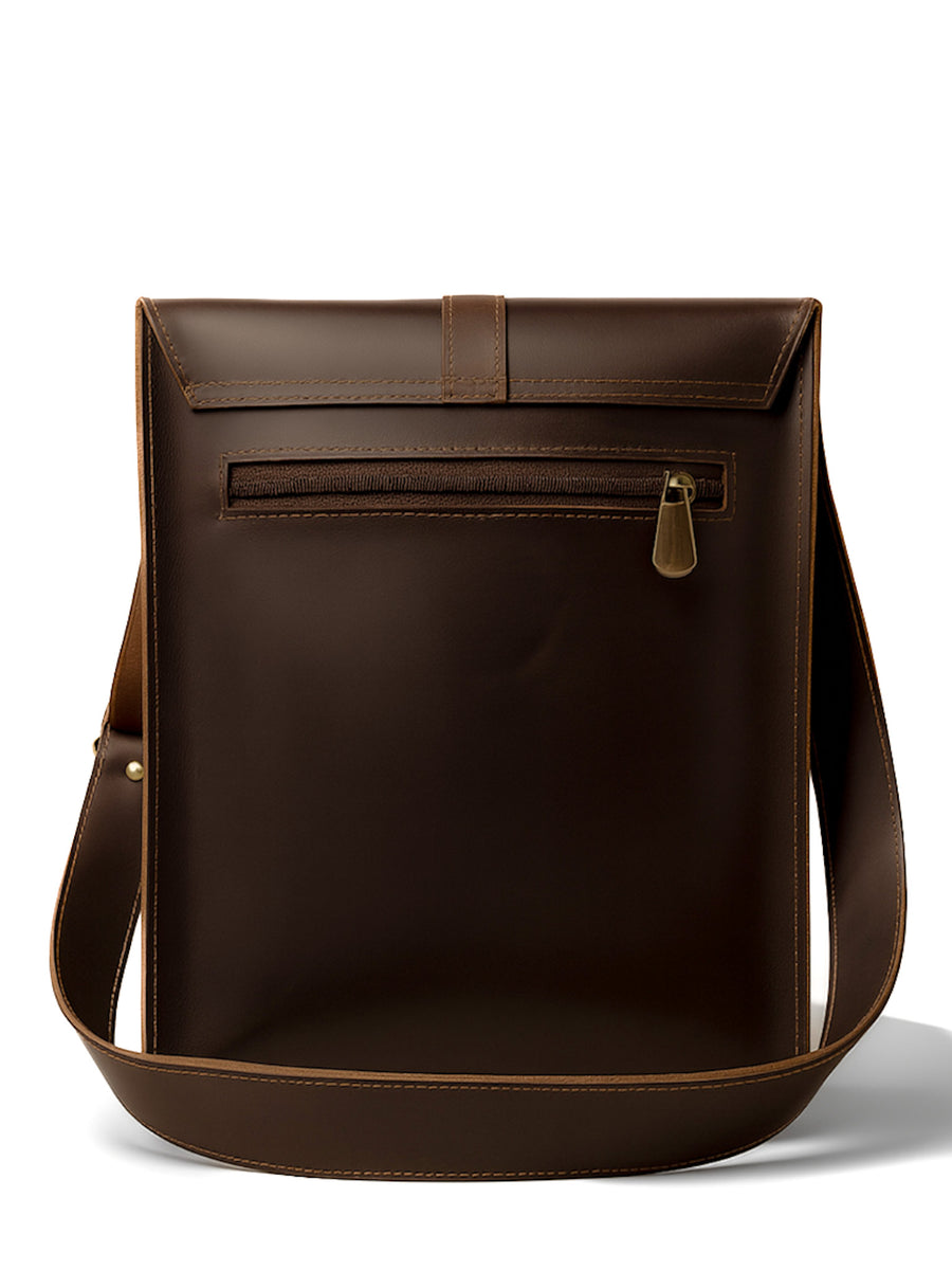 MORRAL DE CUERO GENUINO NYC