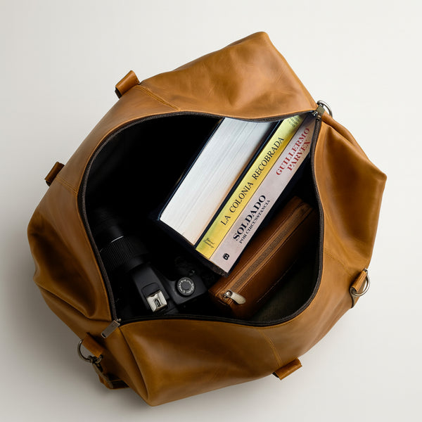 BOLSO DE VIAJE DE CUERO VENTURE
