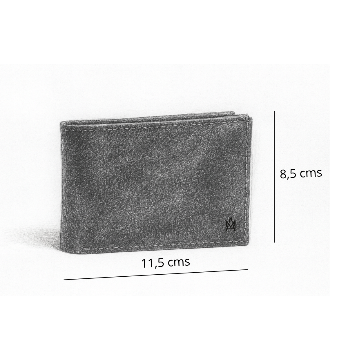 BILLETERA DE CUERO GENUINO EDGE