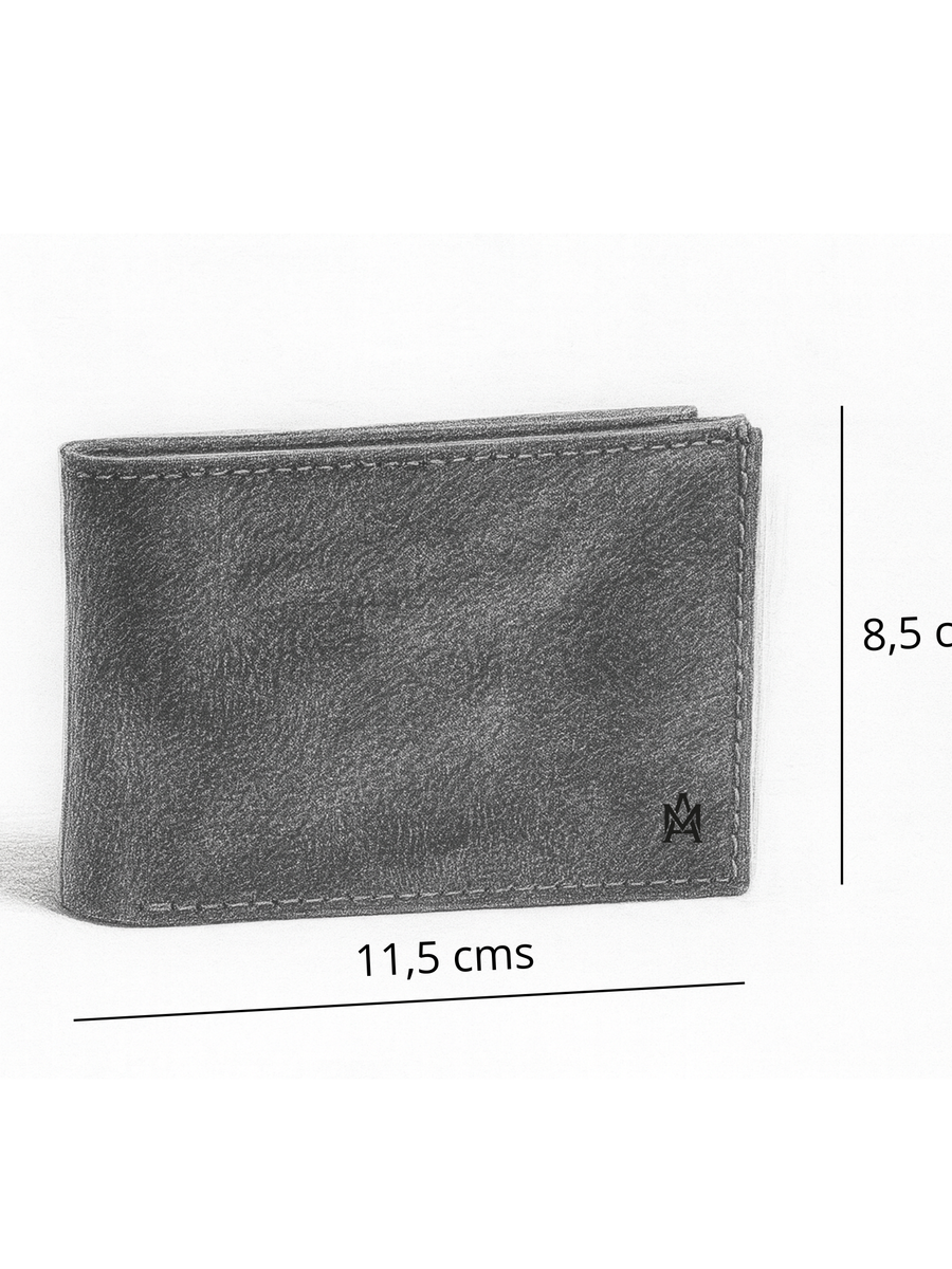 BILLETERA DE CUERO GENUINO EDGE