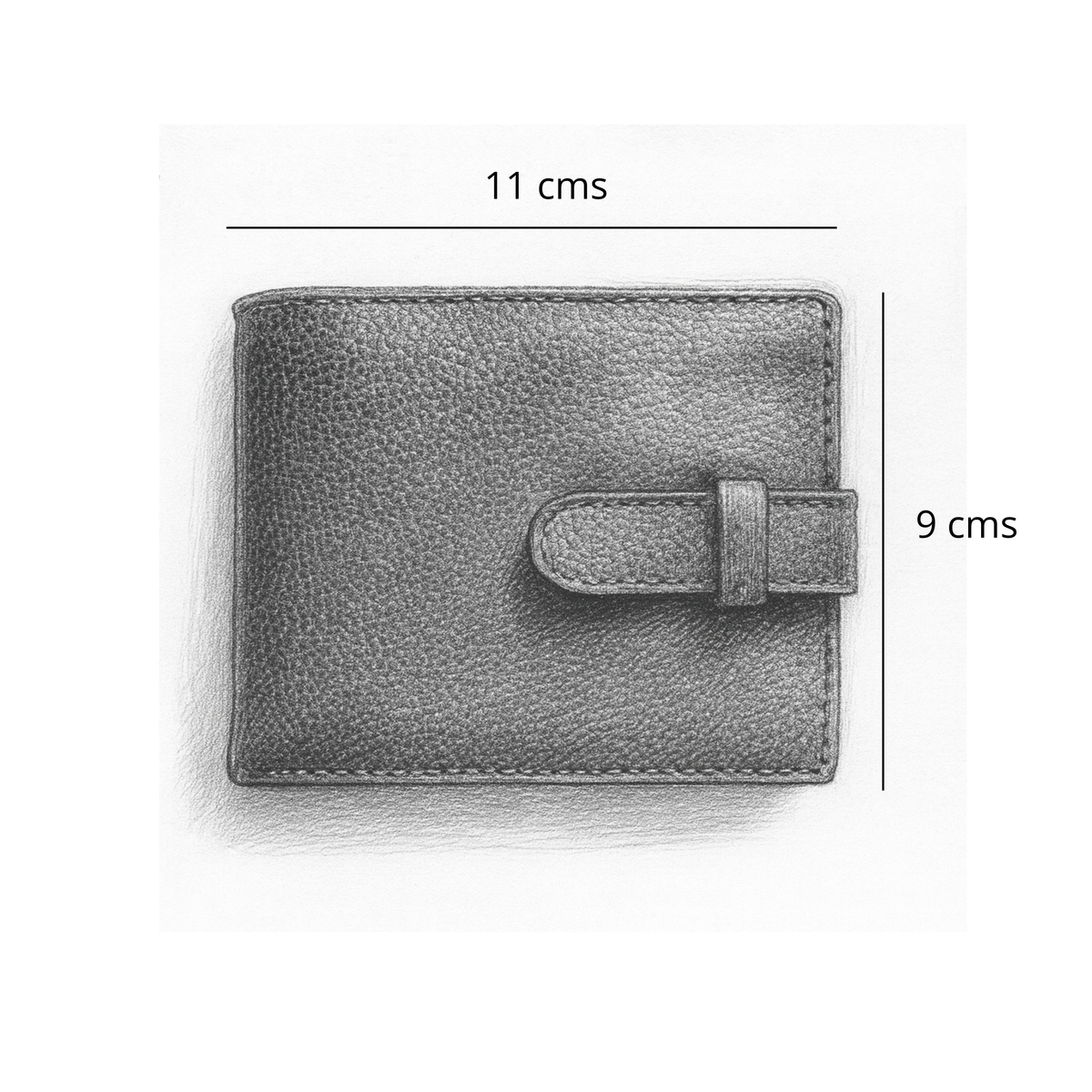 BILLETERA DE CUERO CON PASADOR RUGGED