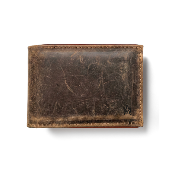 BILLETERA DE CUERO GENUINO EDGE