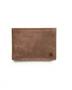 BILLETERA DE CUERO GENUINO EDGE BRONCE