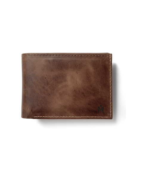 BILLETERA DE CUERO GENUINO EDGE