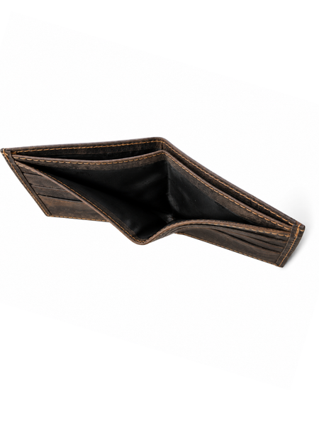 BILLETERA DE CUERO GENUINO EDGE MORO
