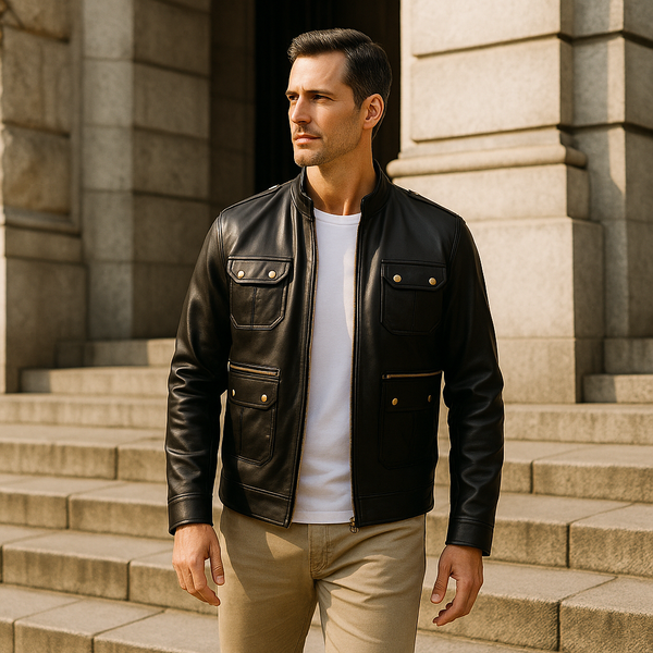 CHAQUETA DE CUERO MAVERICK