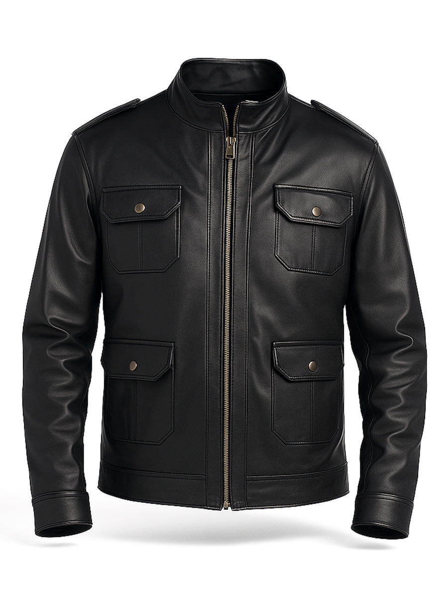 CHAQUETA DE CUERO JAMES