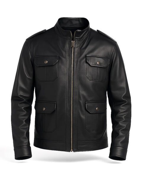 CHAQUETA DE CUERO JAMES