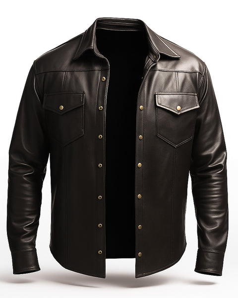 SOBRECAMISA DE CUERO