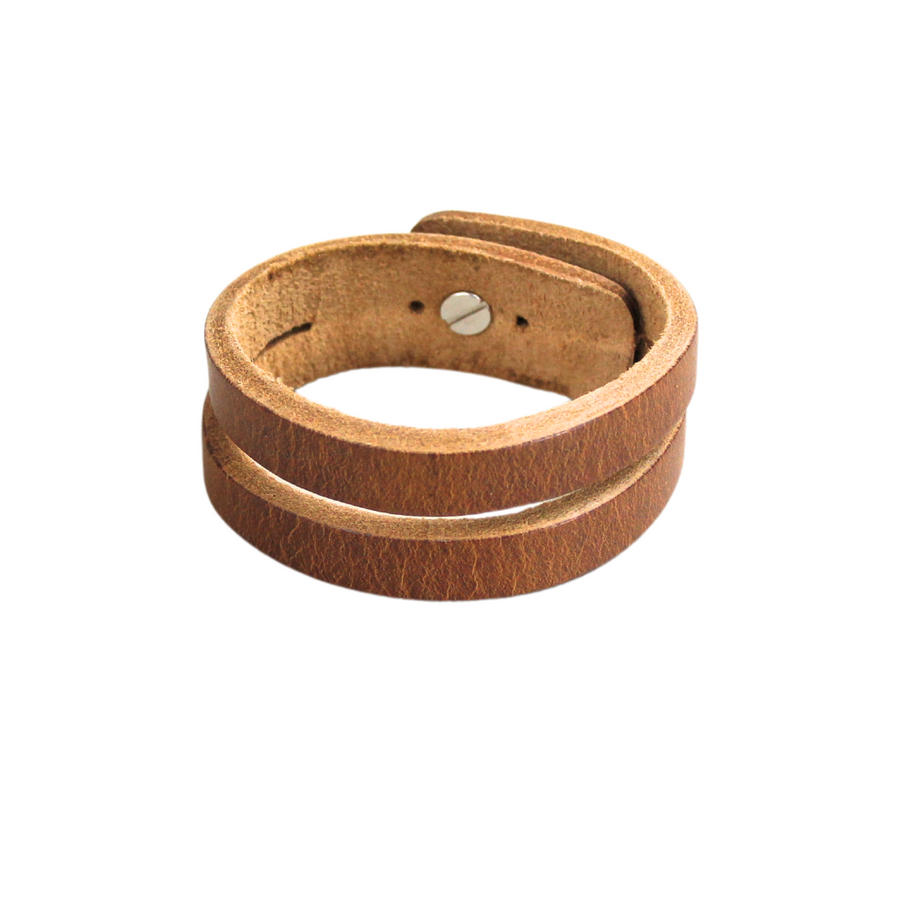 PULSERAS DE CUERO HOMBRE TITAN