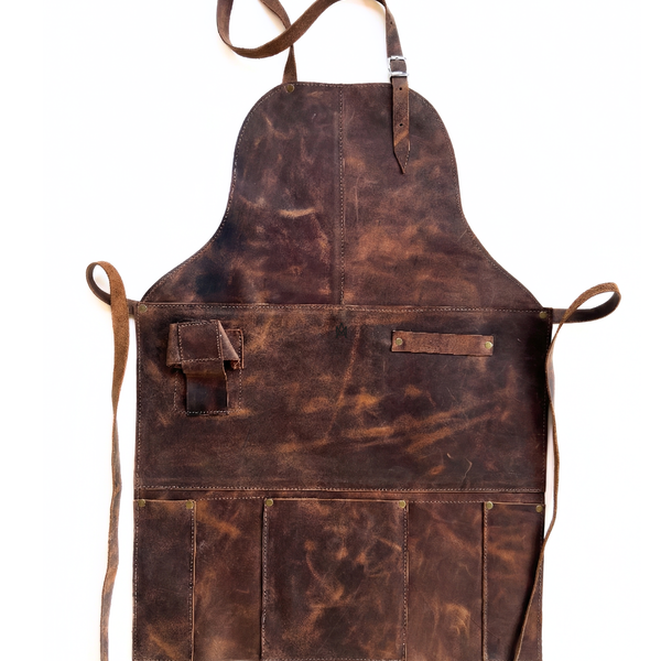 PECHERA ASADOR CUERO