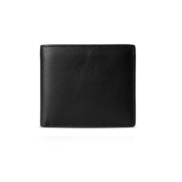 BILLETERA DE CUERO HOMBRE URBAN NEGRA