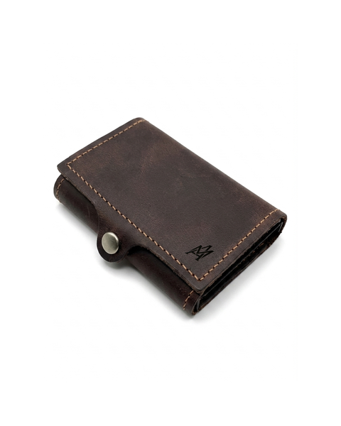 TARJETERO DE CUERO PROTECT COMPACTO