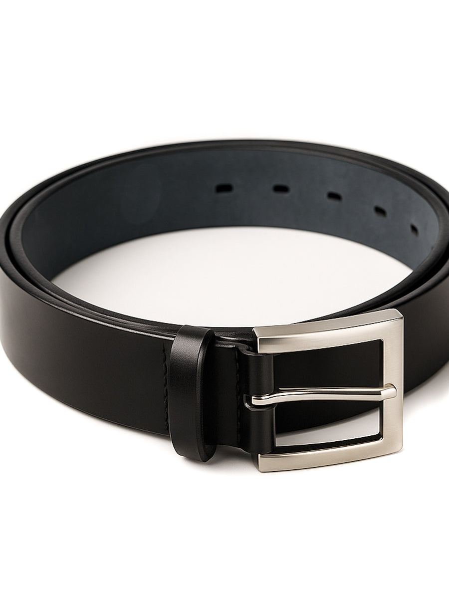 CINTURONES DE CUERO NEGRO SBELT