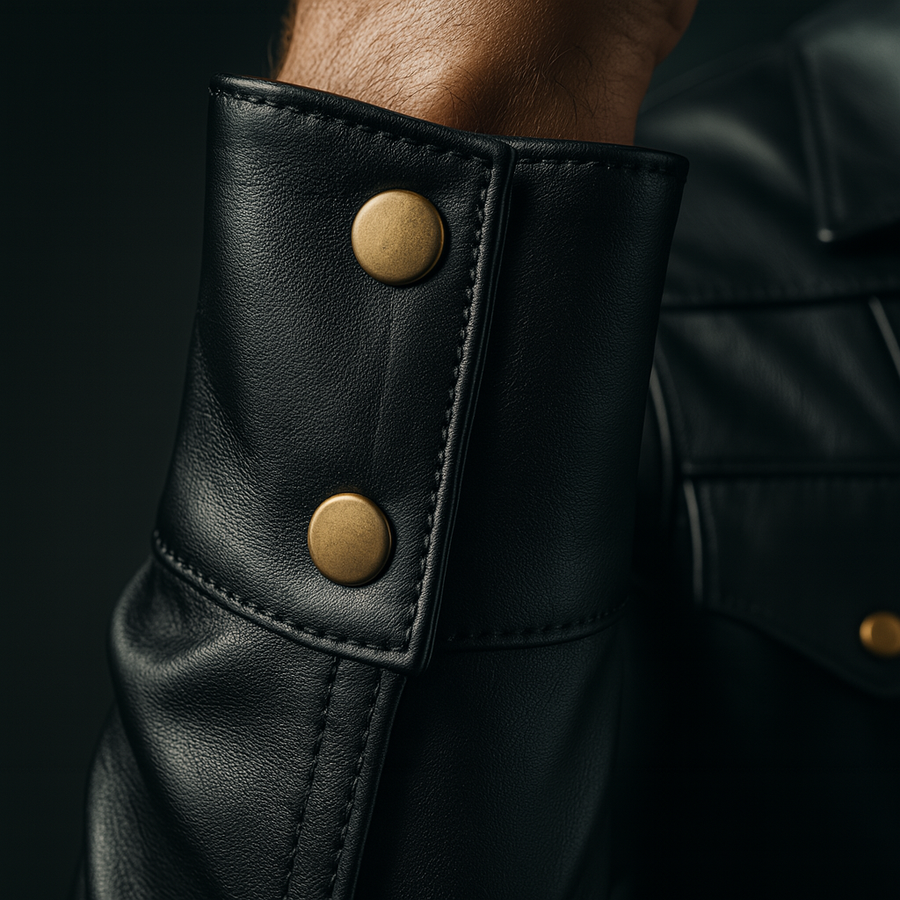 SOBRECAMISA DE CUERO