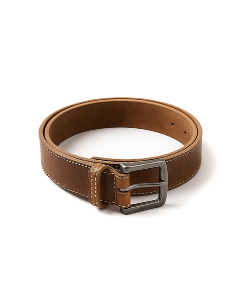 CINTURÓN CUERO CAFÉ SPORT SAND