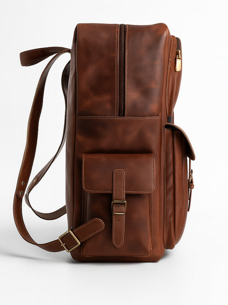 MOCHILA DE VIAJE DE CUERO EXPEDITION