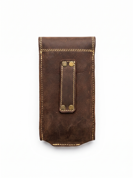 PORTA CELULAR DE CUERO GENUINO RANGER CAFE