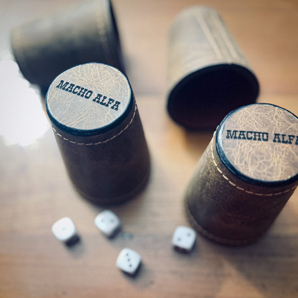 CACHOS DE CUERO ARTESANALES (JUEGO DE 4)