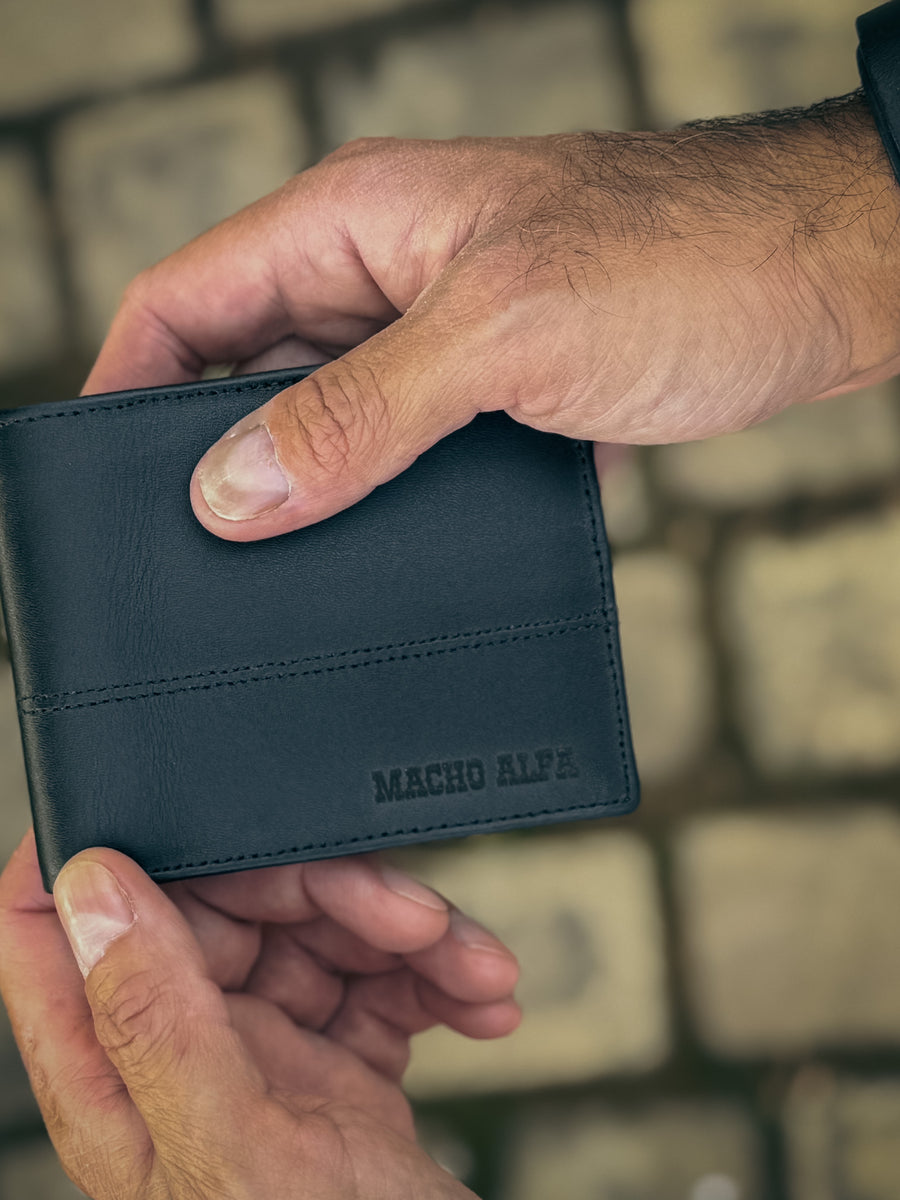 BILLETERA DE CUERO HOMBRE URBAN