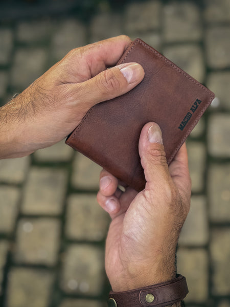 BILLETERA DE CUERO HOMBRE URBAN