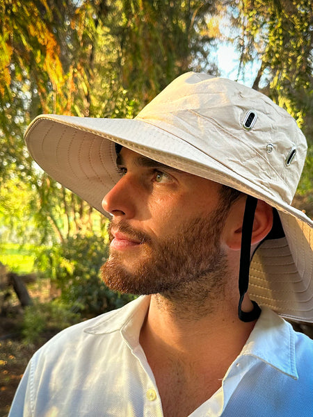 SOMBRERO DE TREKKING IMPERMEABLE 2 EN 1