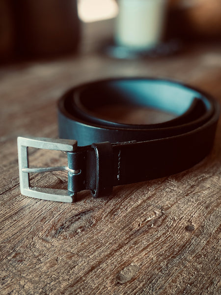 CINTURONES DE CUERO NEGRO SBELT