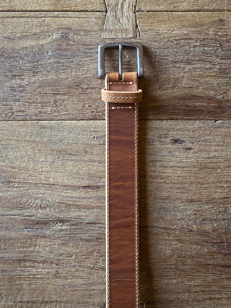 CINTURÓN CUERO CAFÉ SPORT SAND