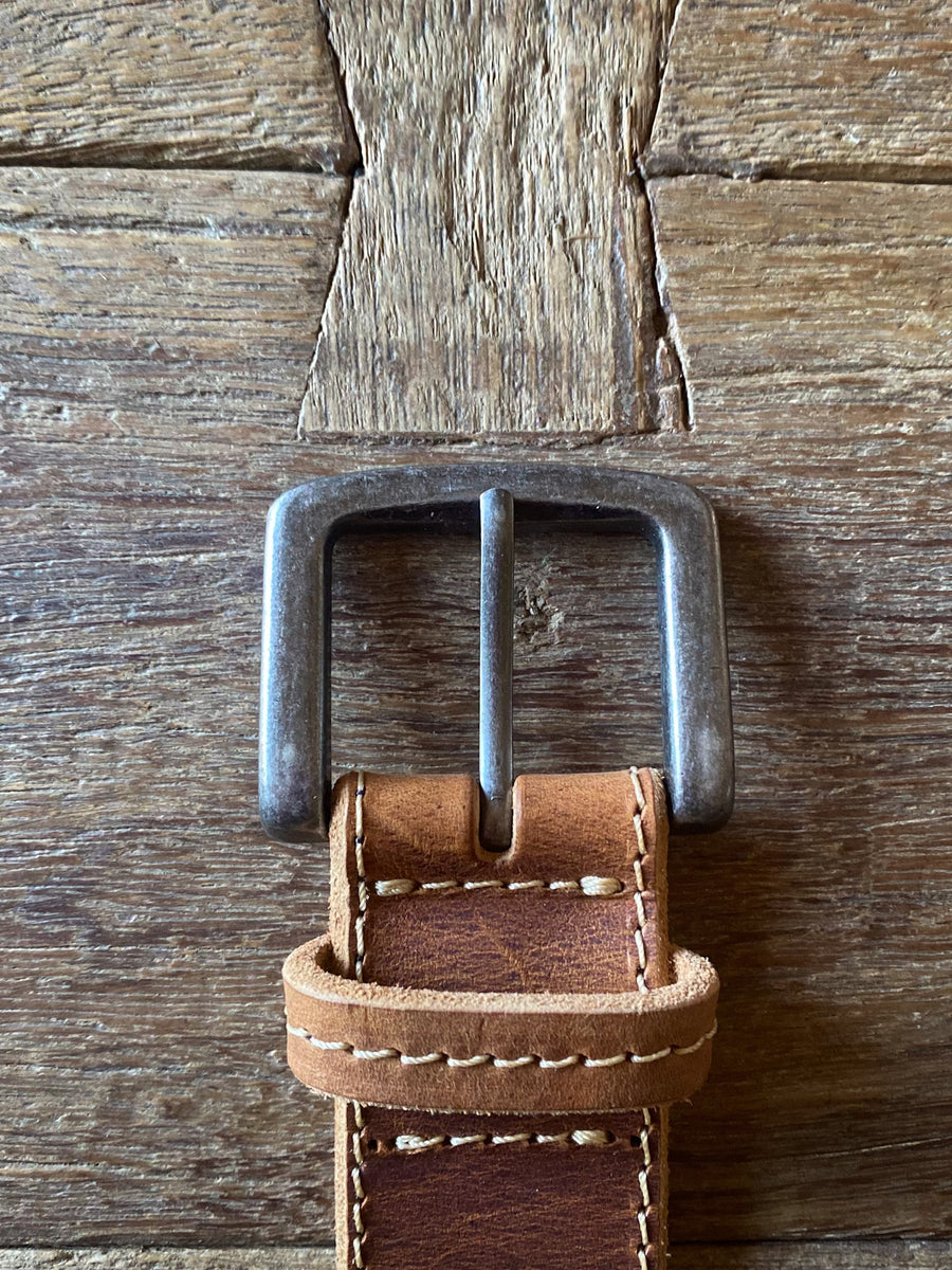 CINTURÓN CUERO CAFÉ SPORT SAND