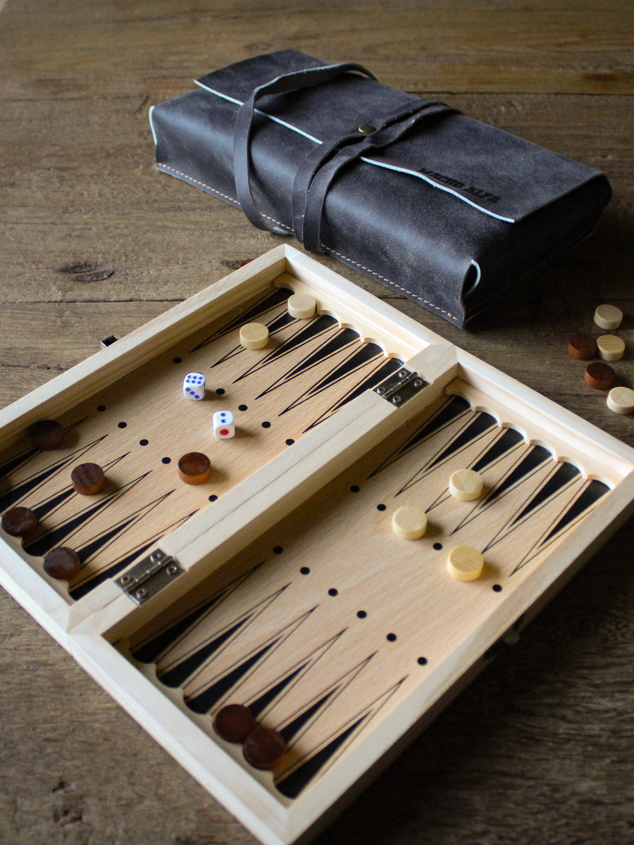 TABLERO DE JUEGOS (3 EN 1) FUNDA GRIS