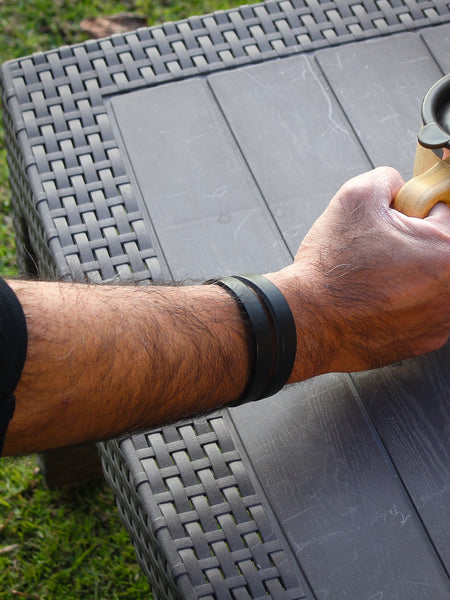 PULSERAS DE CUERO HOMBRE TITAN