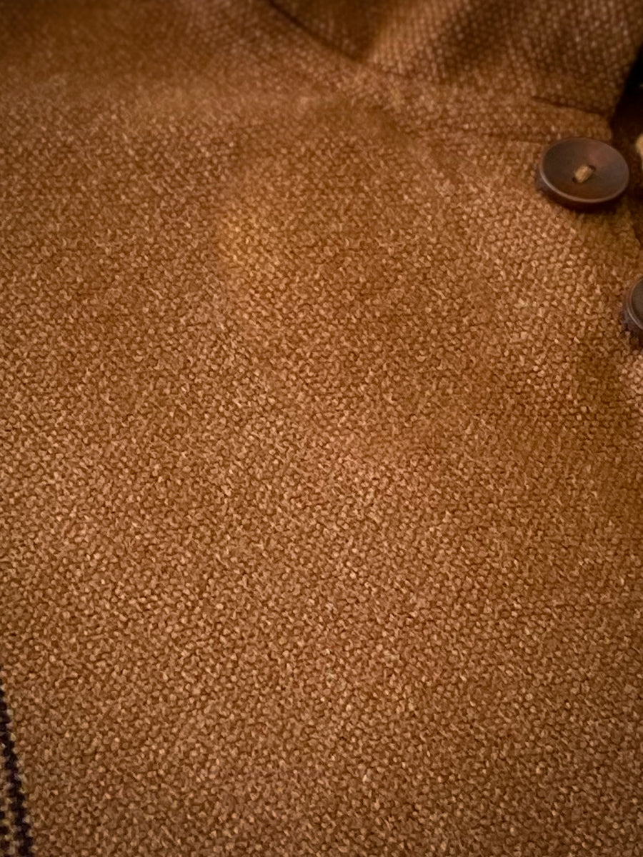 PONCHO ALPACA HOMBRE CAFÉ-NEGRO