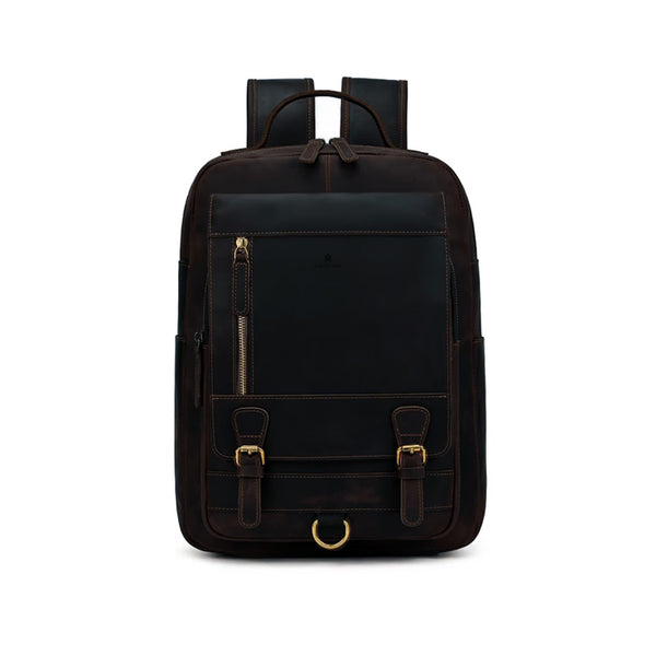 MOCHILA DE CUERO GENUINO HOMBRE COLLEGE