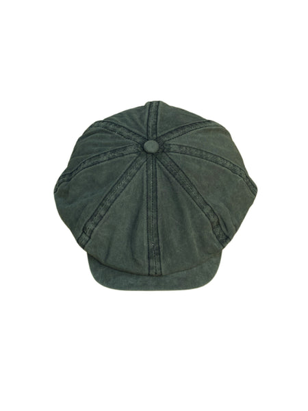 BOINA VINTAGE SHELBY DE ALGODÓN DARK GREEN