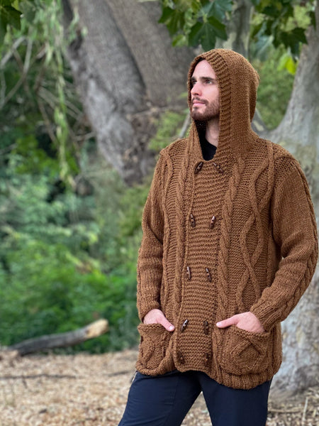 CHAQUETÓN HOMBRE DE ALPACA CORTO