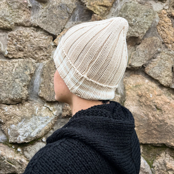 GORRO LANA BEIGE