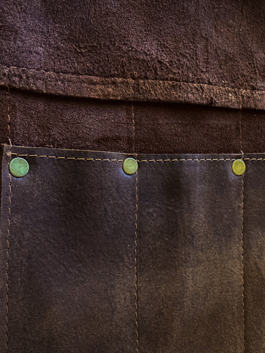 PACK PORTACUCHILLO DE CUERO + GARRAS DE ACERO