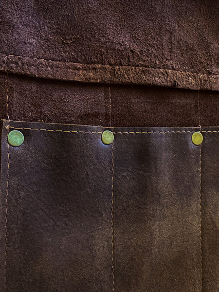 PACK PORTACUCHILLO DE CUERO + GARRAS DE ACERO
