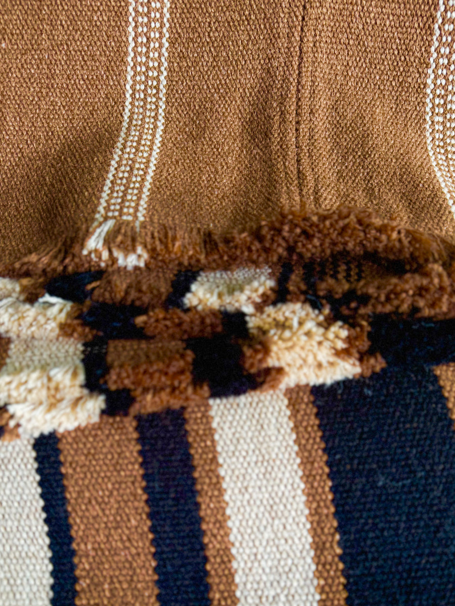 PONCHO DE LANA ALPACA RUSTICO CAFE