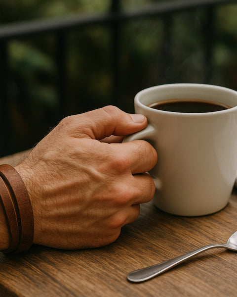 PULSERAS DE CUERO HOMBRE TITAN