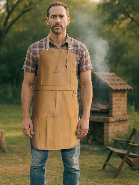 PECHERA ASADOR CUERO FIT EDITION